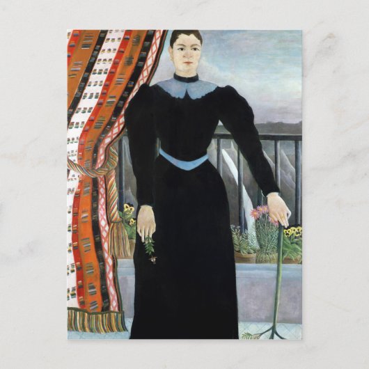 ポートレート・オブ・ア・ウーマン， 1895 ポストカード (正面)