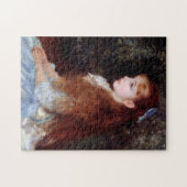 ポートレート·オブ·ア·ブルーリボンルノアール ジグソーパズル (横)