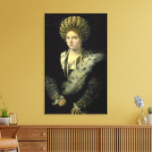 ポートレート・オブ・イザベラ・デ・エステ キャンバスプリント (インサイチュ (リビング))