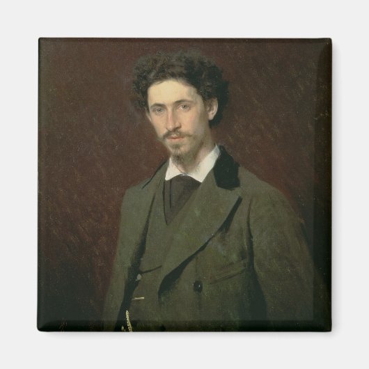 ポートレート・オブ・イリア・エフィモビッチ・レピン, 1876 マグネット (正面)