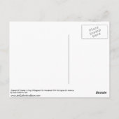 ポートレート・オブ・イングランド ポストカード (裏面)