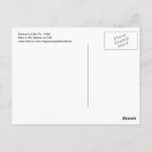 ポートレート・オブ・ウフー ポストカード (裏面)