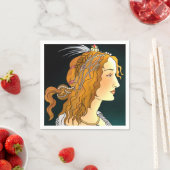 ポートレート・オブ・ウーマン・ナプキン スタンダードカクテルナプキン (インサイチュ)