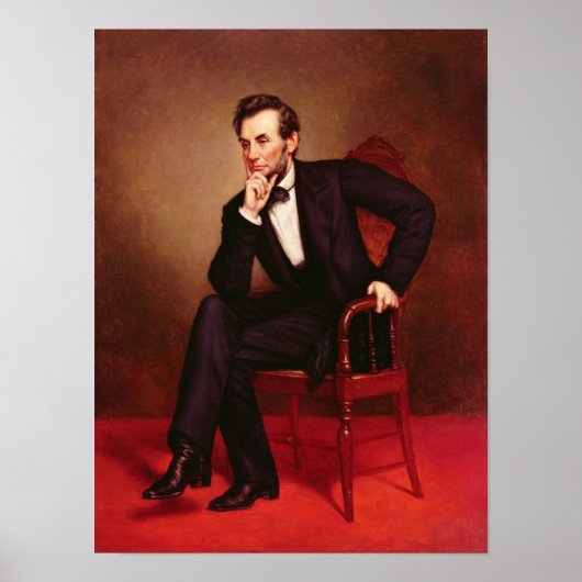 ポートレート・オブ・エイブラハム・リンカーン ポスター (正面)