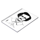 ポートレート・オブ・エドガー・アラン・ポー ノートブック (左側)