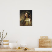 ポートレート・オブ・エマ，レディ・ハミルトン， 1786 ポスター (キッチン)