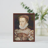 ポートレート・オブ・エリザベス・オブ・オーストリアバイクラウエフランソワ ポストカード (スタンド正面)