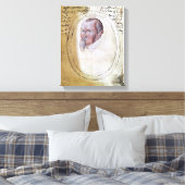ポートレート・オブ・オリヴィエ・デ・セレス キャンバスプリント (インサイチュ (寝室))