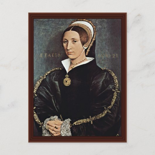 ポートレート・オブ・カタリナ・ハワード第5妻キング・ヘンリー ポストカード (正面)