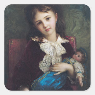 ポートレート・オブ・カトリーヌ・ドゥ・ブーチャージュ, 1879 スクエアシール