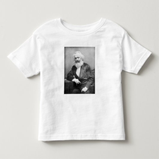 ポートレート・オブ・カールマルクス トドラーTシャツ (正面)