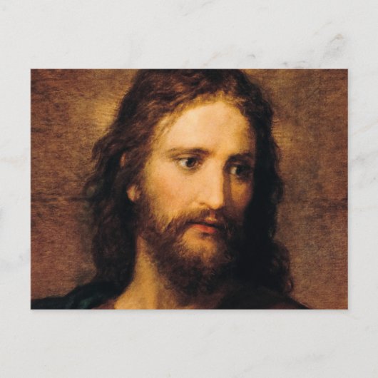 ポートレート・オブ・キリスト・バイハインリッヒ・ホフマン ポストカード (正面)