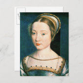 ポートレート・オブ・クイーンクロード ポストカード (正面/裏面)