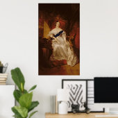 ポートレート・オブ・クイーンビクトリア ポスター (ホームオフィス)