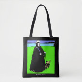 ポートレート・オブ・クイーンビクトリア&ヨークシャーテリアドッグ トートバッグ (正面)