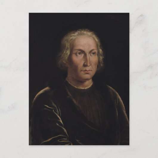 ポートレート・オブ・クリストファー・コロンブス ポストカード (正面)