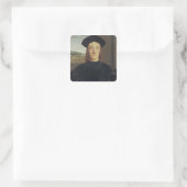 ポートレート・オブ・グイドバルド・ダ・モンテフェルトロ・ウルブ公 スクエアシール (バッグ)