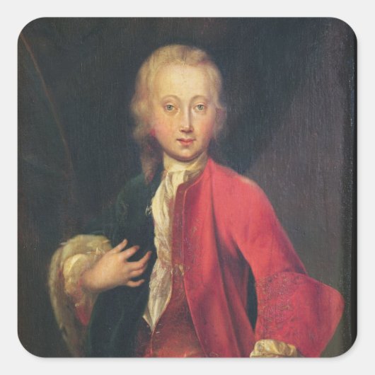 ポートレート・オブ・コムテモーリス・デ・サクス スクエアシール (正面)