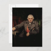 ポートレート・オブ・サー・ジョセフ・バンクス， 1810 ポストカード (正面/裏面)