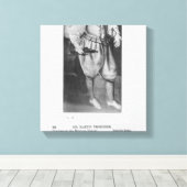 ポートレート・オブ・サー・マーティン・フロビシャー キャンバスプリント (インサイチュ (ウッドフロア))