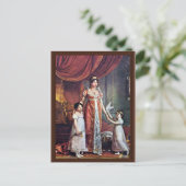 ポートレート・オブ・ザ・クイーンとその娘ジュリア・ボナ ポストカード (スタンド正面)