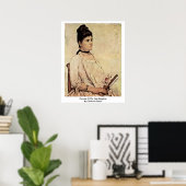 ポートレート・オブ・ザ・ステップ・ドーターバイ・ジョバンニ・ファトリ ポスター (ホームオフィス)