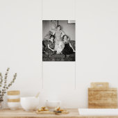 ポートレート・オブ・シスターズ, 1924.ヴィンテージ写真 ポスター (キッチン)