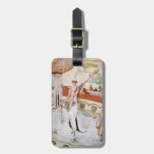 ポートレート・オブ・シスター、キャリー・W・ステティハイマー ラゲッジタグ (正面縦)