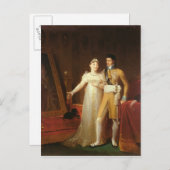 ポートレート・オブ・ジェローム・ボナパルトとその妻 ポストカード (正面/裏面)