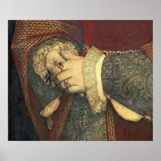 ポートレート・オブ・ジェーン・セイモア, 1536 ポスター (正面)
