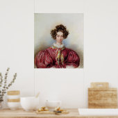 ポートレート・オブ・ジョージ・サンド1830 ポスター (キッチン)