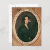 ポートレート・オブ・ジョージ・サンド ポストカード (正面/裏面)