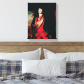 ポートレート・オブ・ジョージ・ワシントン1772 キャンバスプリント (インサイチュ (寝室))