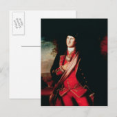 ポートレート・オブ・ジョージ・ワシントン1772 ポストカード (正面/裏面)