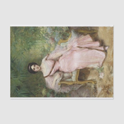 ポートレート・オブ・スザンヌ・フデロ、レオン・フランソワ・コメルレ 薄葉紙 (正面)