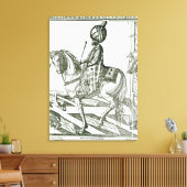 ポートレート・オブ・スレイマン・ザ・フィジカル キャンバスプリント (インサイチュ (リビング))