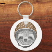 ポートレート・オブ・スロス |オートバイヘルメット キーホルダー (正面)