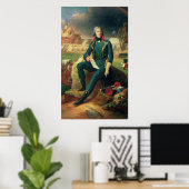 ポートレート・オブ・ゼネラル・ルイス・ラザレ・ホシュ ポスター (ホームオフィス)