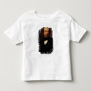 ポートレート・オブ・チャールズ・ディケンズ1855 トドラーTシャツ