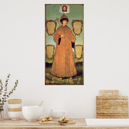 ポートレート・オブ・ツァル・フヨードル・アレクセエビチ ポスター (キッチン)