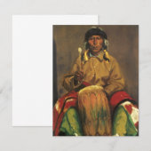 ポートレート・オブ・ディグイト・ロイバルbyロバート・アンリ (正面/裏面)