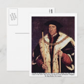 ポートレート・オブ・トーマス・ハワード第3デューク・オブ・ノーフォーク ポストカード (正面/裏面)