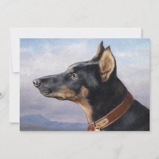 ポートレート・オブ・ドーバーマン | カール・ライチェルト (正面)