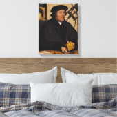 ポートレート・オブ・ニコラス・クラッツァー1528 キャンバスプリント (インサイチュ (寝室))