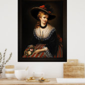 ポートレート・オブ・ノーブル・バイ・アロア・エクカルト ポスター (キッチン)