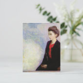 ポートレート・オブ・バロネス・ロバート・ド・ドメキー， 1900 ポストカード (スタンド正面)