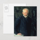 ポートレート・オブ・ピオトル・イリヒ・チャイコフスキー ポストカード (正面/裏面)