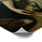 ポートレート・オブ・フランコイズルイーズ・デ・ラ・バウメ ポスター (角)