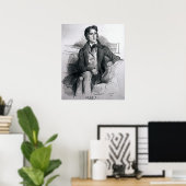 ポートレート・オブ・フランツ・リス威厳があるス1832 ポスター (ホームオフィス)