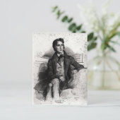 ポートレート・オブ・フランツ・リス威厳があるス1832 ポストカード (スタンド正面)